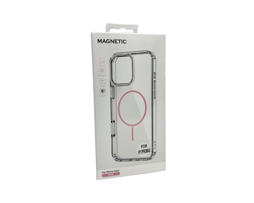 Чохол Cosmic Acrylic Thin Magnetic for Apple iPhone 17 Pro Pink (AcColMagi17pPink)