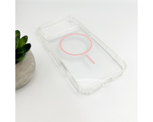 Чохол Cosmic Acrylic Thin Magnetic for Apple iPhone 17 Pro Pink (AcColMagi17pPink)