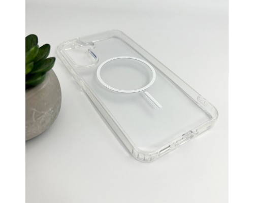 Чохол Cosmic Acrylic Thin Magnetic for Samsung Galaxy S25 White (AcColMagiSS25White)