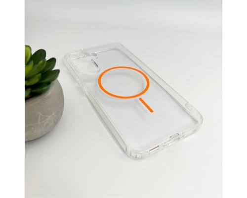 Чохол Cosmic Acrylic Thin Magnetic for Samsung Galaxy S25 Orange (AcColMagiSS25Orange)