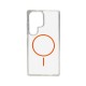 Чохол Cosmic Acrylic Thin Magnetic for Samsung Galaxy S25 Ultra Orange (AcColMagiSS25PUOrange)