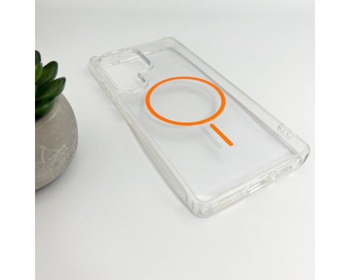 Чохол Cosmic Acrylic Thin Magnetic for Samsung Galaxy S25 Ultra Orange (AcColMagiSS25PUOrange)