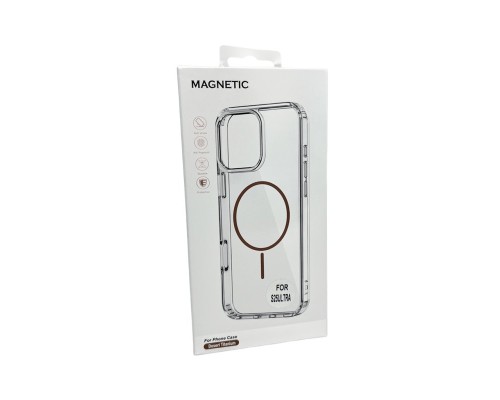 Чохол Cosmic Acrylic Thin Magnetic for Samsung Galaxy S25 Ultra Gold (AcColMagiSS25PUGold)
