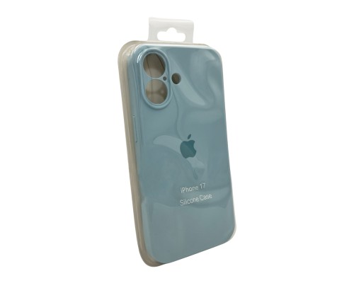 Чохол для смартфона Silicone Full Case AA Camera Protect for Apple iPhone 17 27,Mist Blue (FullAAi17-27)