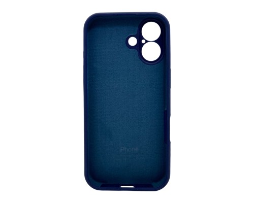 Чохол для смартфона Silicone Full Case AA Camera Protect for Apple iPhone 17 39,Navy Blue (FullAAi17-39)