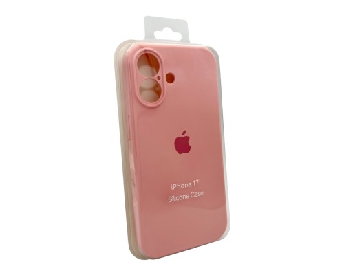 Чохол для смартфона Silicone Full Case AA Camera Protect for Apple iPhone 17 41,Pink (FullAAi17-41)