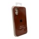 Чохол для смартфона Silicone Full Case AA Camera Protect for Apple iPhone 17 42,Saddle Brown (FullAAi17-42)