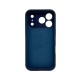 Чохол для смартфона Silicone Full Case AA Camera Protect for Apple iPhone 17 Pro 7,Dark Blue (FullAAi17P-7)