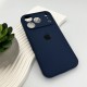 Чохол для смартфона Silicone Full Case AA Camera Protect for Apple iPhone 17 Pro 7,Dark Blue (FullAAi17P-7)