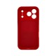 Чохол для смартфона Silicone Full Case AA Camera Protect for Apple iPhone 17 Pro 11,Red (FullAAi17P-11)