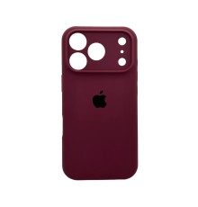 Чохол для смартфона Silicone Full Case AA Camera Protect for Apple iPhone 17 Pro 35,Maroon (FullAAi17P-35)