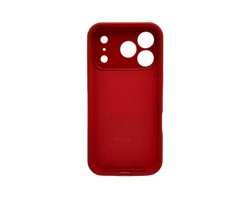 Чохол для смартфона Silicone Full Case AA Camera Protect for Apple iPhone 17 Pro Max 20,China Red (FullAAi17PM-20)