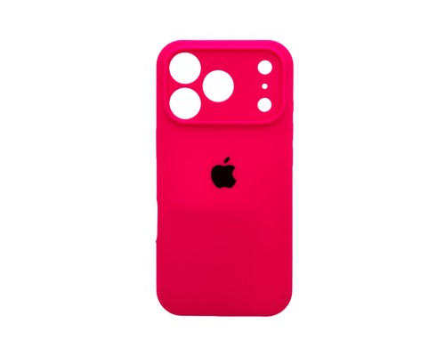 Чохол для смартфона Silicone Full Case AA Camera Protect for Apple iPhone 17 Pro Max 23,Shyny Pink (FullAAi17PM-23)