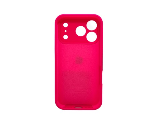 Чохол для смартфона Silicone Full Case AA Camera Protect for Apple iPhone 17 Pro Max 23,Shyny Pink (FullAAi17PM-23)