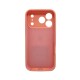 Чохол для смартфона Silicone Full Case AA Camera Protect for Apple iPhone 17 Pro Max 37,Grapefruit (FullAAi17PM-37)