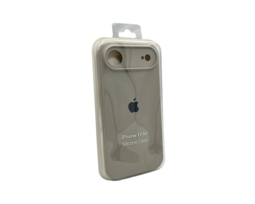 Чохол для смартфона Silicone Full Case AA Camera Protect for Apple iPhone 17 Air 9,Antique White (FullAAi17A-9)