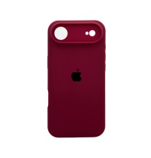Чохол для смартфона Silicone Full Case AA Camera Protect for Apple iPhone 17 Air 35,Maroon (FullAAi17A-35)