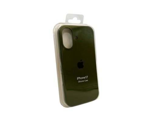 Чохол для смартфона Silicone Full Case AA Open Cam for Apple iPhone 17 29,Army Green (FullOpeAAi17-29)