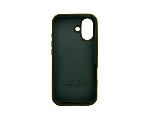 Чохол для смартфона Silicone Full Case AA Open Cam for Apple iPhone 17 29,Army Green (FullOpeAAi17-29)