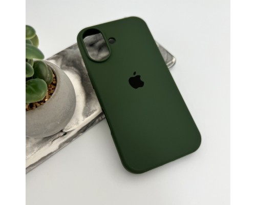 Чохол для смартфона Silicone Full Case AA Open Cam for Apple iPhone 17 31,Dark Green (FullOpeAAi17-31)