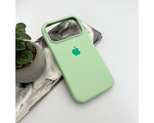 Чохол для смартфона Silicone Full Case AA Open Cam for Apple iPhone 17 Pro 1,Mint (FullOpeAAi17P-1)