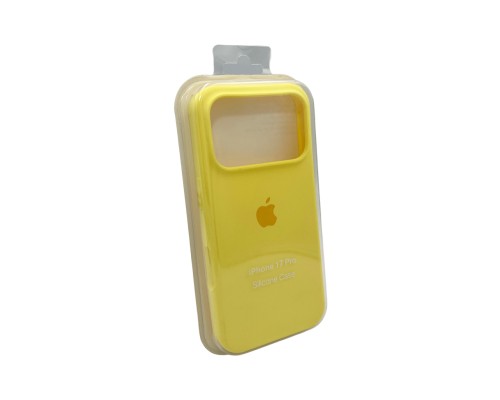 Чохол для смартфона Silicone Full Case AA Open Cam for Apple iPhone 17 Pro 4,Yellow (FullOpeAAi17P-4)