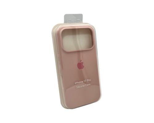 Чохол для смартфона Silicone Full Case AA Open Cam for Apple iPhone 17 Pro 15,Pink Sand (FullOpeAAi17P-15)
