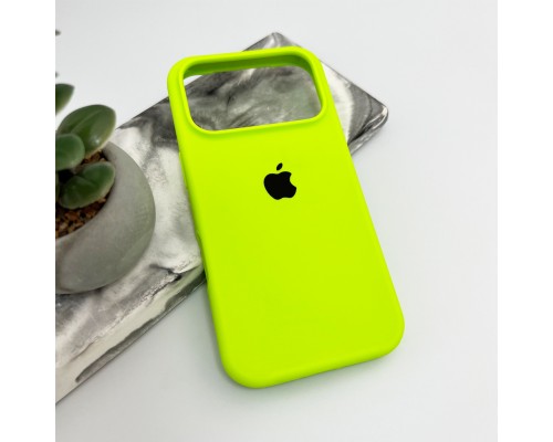 Чохол для смартфона Silicone Full Case AA Open Cam for Apple iPhone 17 Pro 24,Shiny Green (FullOpeAAi17P-24)