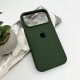 Чохол для смартфона Silicone Full Case AA Open Cam for Apple iPhone 17 Pro 31,Dark Green (FullOpeAAi17P-31)