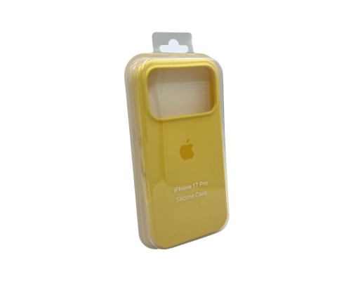 Чохол для смартфона Silicone Full Case AA Open Cam for Apple iPhone 17 Pro 33,Canary Yellow (FullOpeAAi17P-33)