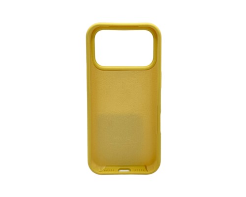 Чохол для смартфона Silicone Full Case AA Open Cam for Apple iPhone 17 Pro 33,Canary Yellow (FullOpeAAi17P-33)