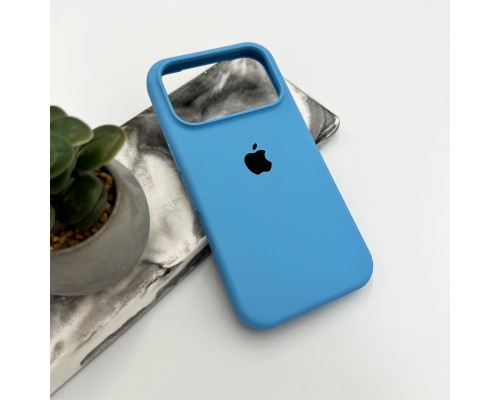 Чохол для смартфона Silicone Full Case AA Open Cam for Apple iPhone 17 Pro 49,Cornflower (FullOpeAAi17P-49)