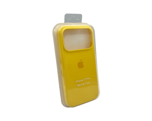 Чохол для смартфона Silicone Full Case AA Open Cam for Apple iPhone 17 Pro 56,Sunny Yellow (FullOpeAAi17P-56)