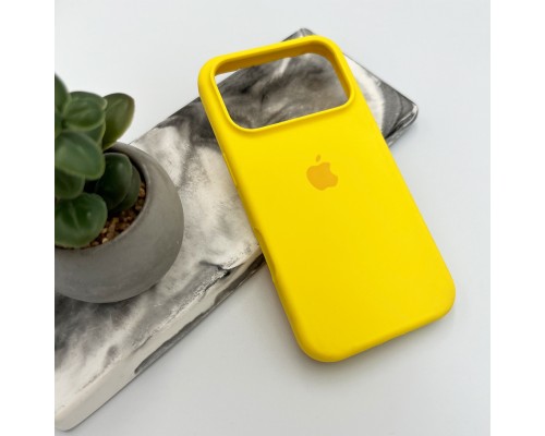 Чохол для смартфона Silicone Full Case AA Open Cam for Apple iPhone 17 Pro 56,Sunny Yellow (FullOpeAAi17P-56)