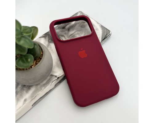 Чохол для смартфона Silicone Full Case AA Open Cam for Apple iPhone 17 Pro Max 47,Plum (FullOpeAAi17PM-47)