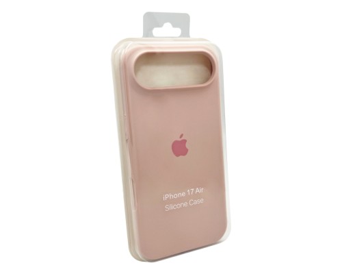 Чохол для смартфона Silicone Full Case AA Open Cam for Apple iPhone 17 Air 15,Pink Sand (FullOpeAAi17A-15)