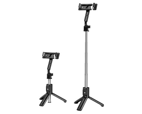 Селфі-трипод BOROFONE BY14 Graceful mini live broadcast holder Black (6941991122958)