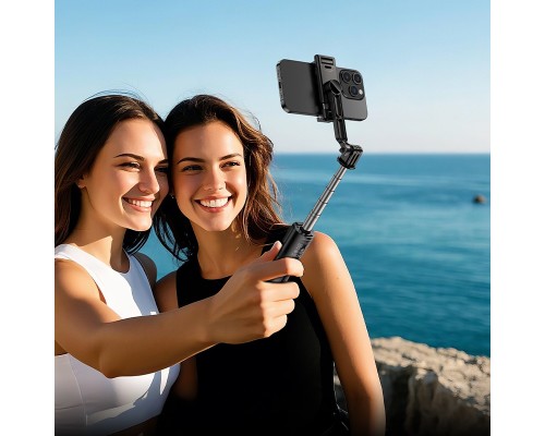 Селфі-трипод BOROFONE BY14 Graceful mini live broadcast holder Black (6941991122958)