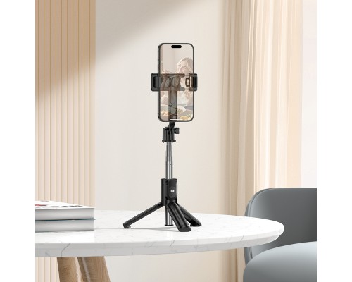 Селфі-трипод BOROFONE BY14 Graceful mini live broadcast holder Black (6941991122958)
