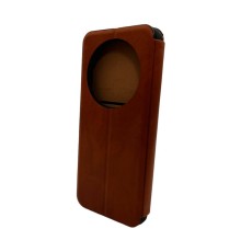Чохол для смартфона Leather Premium for Xiaomi Redmi 14C / Poco C75 Brown (LPRRm14CBrown)