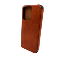 Чохол для смартфона Leather Premium for Xiaomi Redmi Note 13 4G Brown (LPRRmNt134GBrown)