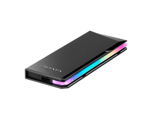 Зовнішня кишеня для накопичувача A-DATA EC700G для SSD M.2 PCIe/SATA USB3.2 Gen2 Type-C Black (AEC700GU32G2-CGY)