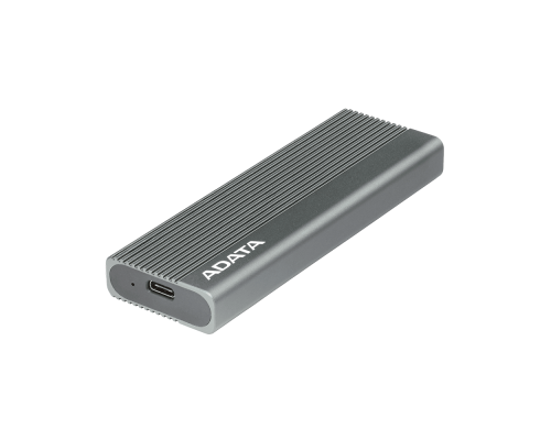 Зовнішня кишеня для накопичувача A-DATA EC680 для SSD M.2 PCIe USB3.2 Gen2 Type-C Gray (EC680-CCGY)