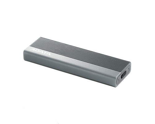 Зовнішня кишеня для накопичувача A-DATA EC680 для SSD M.2 PCIe USB3.2 Gen2 Type-C Gray (EC680-CCGY)
