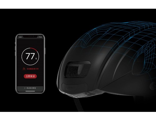 Захисний шолом Smart4u R55 (L) Black (58-62см), акустика, мікрофон, сигнали поворотів та стопів, додаток, пульт BR80 (ZHLIV-000R55-5340)