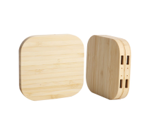 Бездротовий зарядний пристрій NN Q-8 15W wooden (NNQ8)