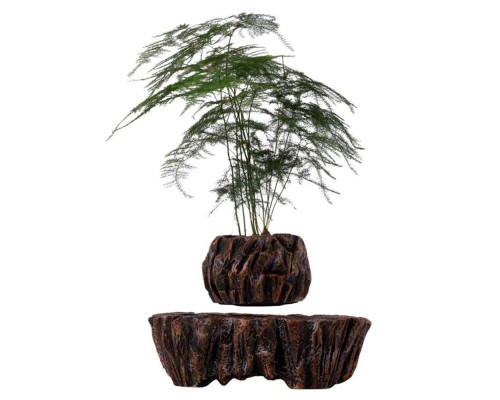 Магнітний левітаційний горщик для рослин HCNT Magnetic Levitating Pot M5B-PW Brown (M005B-PW)