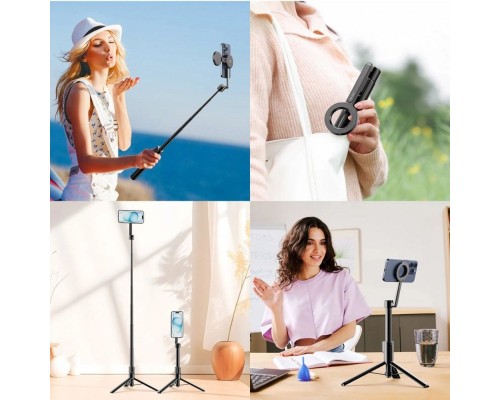 Селфі-монопод Ulanzi MG-003 Magnetic Selfie Stick Pro Black (M003B)
