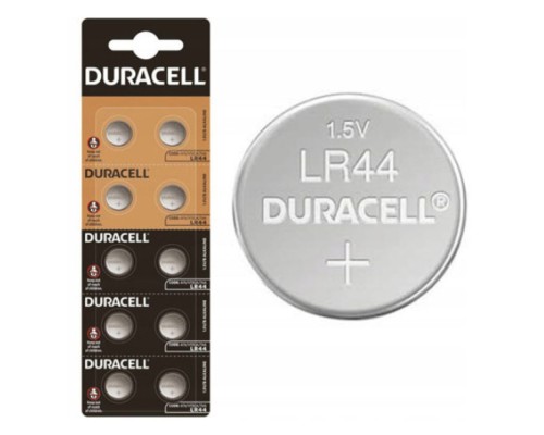 Батарейка Duracell LR44/A76 (10шт) (5000394132061)