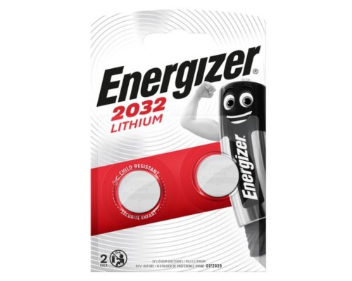 Батарейка Energizer 2032 Lithium (2шт) (7638900248357)